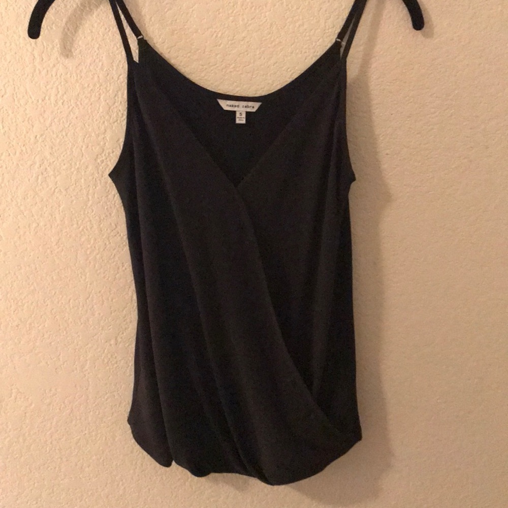 Naked Zebra black top